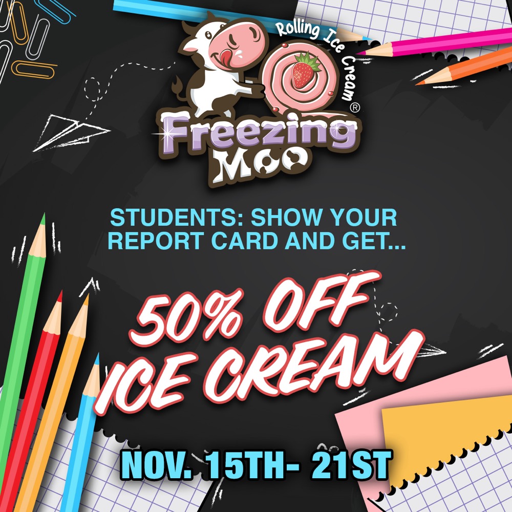 Promoted Post – 50% OFF Ice Cream