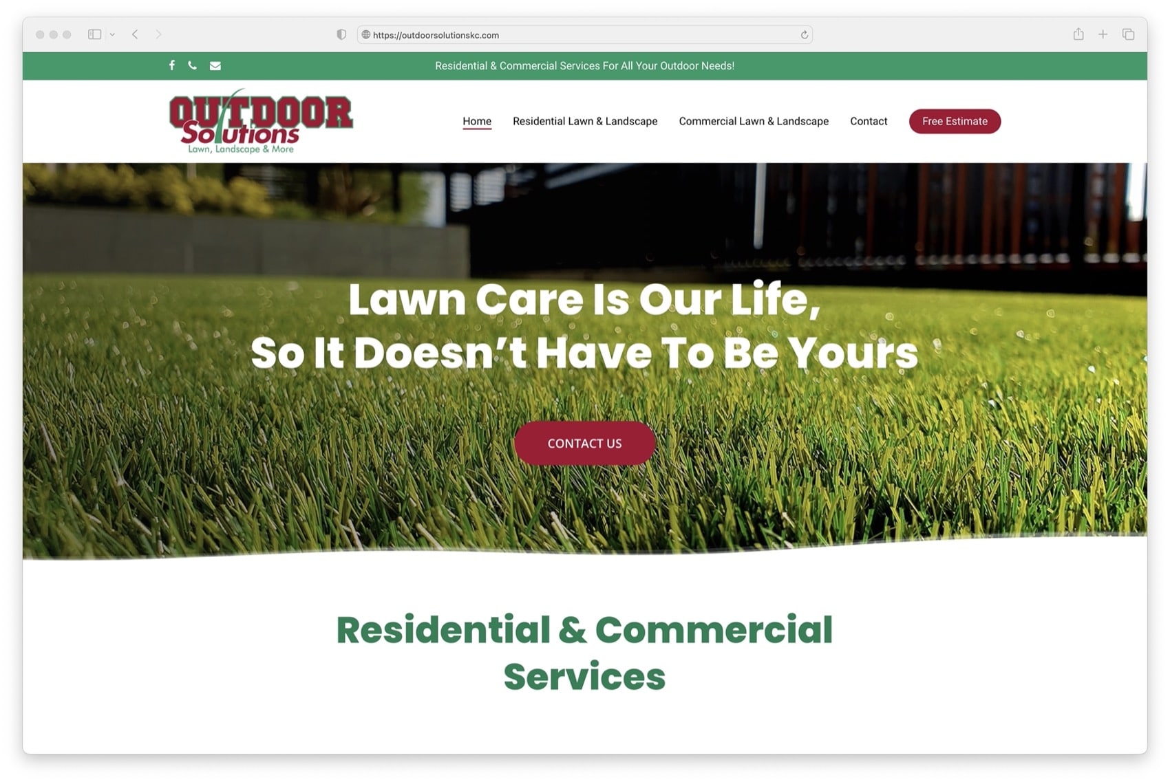 Outdoor Solutions Lawn Landscape