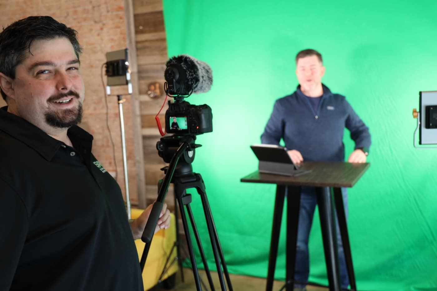 Alex and Chris Filming